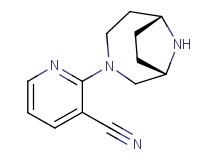 2-[(1S*,6R*)-3,9-diazabicyclo[4.2.1]non-3-yl]nicotinonitrile