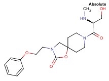 8-(N-methyl-L-seryl)-3-(2-phenoxyethyl)-1-oxa-3,8-diazaspiro[4.5]decan-2-one hydrochloride