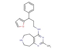 N-[3-(2-furyl)-3-phenylpropyl]-2-methyl-6,7,8,9-tetrahydro-5H-pyrimido[4,5-d]azepin-4-amine
