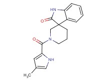 1'-[(4-methyl-1H-pyrrol-2-yl)carbonyl]spiro[indole-3,3'-piperidin]-2(1H)-one