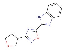 2-[3-(tetrahydrofuran-3-yl)-1,2,4-oxadiazol-5-yl]-1H-benzimidazole