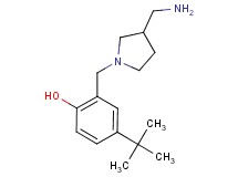2-{[3-(aminomethyl)-1-pyrrolidinyl]methyl}-4-tert-butylphenol dihydrochloride