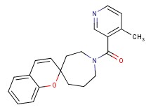 1-[(4-methylpyridin-3-yl)carbonyl]spiro[azepane-4,2'-chromene]