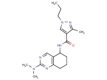 N-[2-(dimethylamino)-5,6,7,8-tetrahydroquinazolin-5-yl]-3-methyl-1-propyl-1H-pyrazole-4-carboxamide