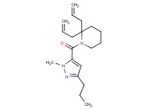 2,2-diallyl-1-[(1-methyl-3-propyl-1H-pyrazol-5-yl)carbonyl]piperidine