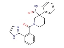 1'-[2-(1H-imidazol-2-yl)benzoyl]spiro[indole-3,3'-piperidin]-2(1H)-one