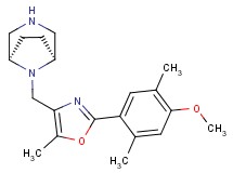 rel-(1R,5S)-8-{[2-(4-methoxy-2,5-dimethylphenyl)-5-methyl-1,3-oxazol-4-yl]methyl}-3,8-diazabicyclo[3.2.1]octane hydrochloride