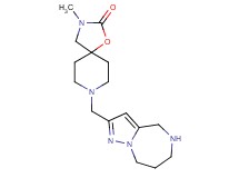 3-methyl-8-(5,6,7,8-tetrahydro-4H-pyrazolo[1,5-a][1,4]diazepin-2-ylmethyl)-1-oxa-3,8-diazaspiro[4.5]decan-2-one dihydrochloride