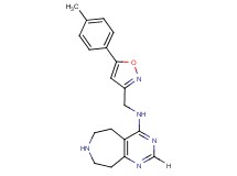 N-{[5-(4-methylphenyl)-3-isoxazolyl]methyl}-6,7,8,9-tetrahydro-5H-pyrimido[4,5-d]azepin-4-amine dihydrochloride