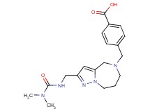 4-{[2-({[(dimethylamino)carbonyl]amino}methyl)-7,8-dihydro-4H-pyrazolo[1,5-a][1,4]diazepin-5(6H)-yl]methyl}benzoic acid