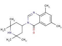 6,8-dimethyl-3-(2,2,6,6-tetramethylpiperidin-4-yl)quinazolin-4(3H)-one