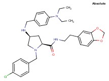 (4S)-N-[2-(1,3-benzodioxol-5-yl)ethyl]-1-(4-chlorobenzyl)-4-{[4-(diethylamino)benzyl]amino}-L-prolinamide