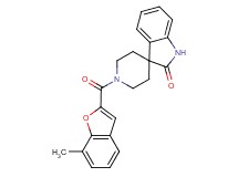 1'-[(7-methyl-1-benzofuran-2-yl)carbonyl]spiro[indole-3,4'-piperidin]-2(1H)-one