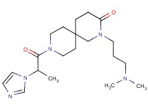 2-[3-(dimethylamino)propyl]-9-[2-(1H-imidazol-1-yl)propanoyl]-2,9-diazaspiro[5.5]undecan-3-one