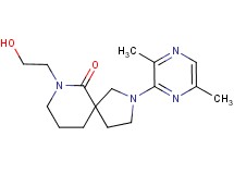 2-(3,6-dimethylpyrazin-2-yl)-7-(2-hydroxyethyl)-2,7-diazaspiro[4.5]decan-6-one