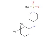 N-(3,3-dimethylcyclohexyl)-1-(methylsulfonyl)piperidin-4-amine