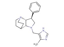 (2R*,3S*,6R*)-5-[(4-methyl-1H-imidazol-5-yl)methyl]-3-phenyl-1,5-diazatricyclo[5.2.2.0~2,6~]undecane