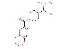 1-[1-(3,4-dihydro-2H-chromen-6-ylcarbonyl)-4-piperidinyl]-N,N-dimethylethanamine