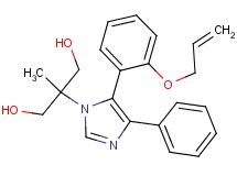 2-{5-[2-(allyloxy)phenyl]-4-phenyl-1H-imidazol-1-yl}-2-methylpropane-1,3-diol