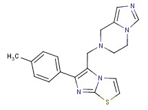 7-{[6-(4-methylphenyl)imidazo[2,1-b][1,3]thiazol-5-yl]methyl}-5,6,7,8-tetrahydroimidazo[1,5-a]pyrazine