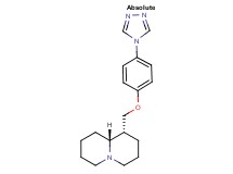 (1R,9aR)-1-{[4-(4H-1,2,4-triazol-4-yl)phenoxy]methyl}octahydro-2H-quinolizine