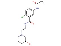 5-(acetylamino)-2-chloro-N-[2-(3-hydroxypiperidin-1-yl)ethyl]benzamide