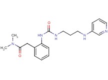N,N-dimethyl-2-{2-[({[3-(pyridin-3-ylamino)propyl]amino}carbonyl)amino]phenyl}acetamide