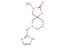 7-(1H-imidazol-2-ylmethyl)-3-methyl-1-oxa-3,7-diazaspiro[4.5]decan-2-one