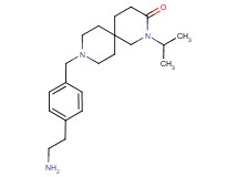 9-[4-(2-aminoethyl)benzyl]-2-isopropyl-2,9-diazaspiro[5.5]undecan-3-one dihydrochloride