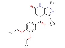 3-cyclopropyl-4-(3,4-diethoxybenzoyl)-1-methyl-1,4,5,7-tetrahydro-6H-pyrazolo[3,4-b]pyridin-6-one