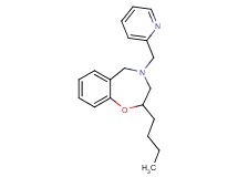 2-butyl-4-(2-pyridinylmethyl)-2,3,4,5-tetrahydro-1,4-benzoxazepine
