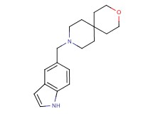 9-(1H-indol-5-ylmethyl)-3-oxa-9-azaspiro[5.5]undecane