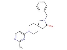 2-benzyl-8-(2-methyl-4-pyrimidinyl)-2,8-diazaspiro[4.5]decan-3-one