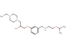 1-(4-ethyl-1-piperazinyl)-3-(3-{[(2-isopropoxyethyl)amino]methyl}phenoxy)-2-propanol