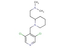 (2-{1-[(3,5-dichloro-4-pyridinyl)methyl]-2-piperidinyl}ethyl)dimethylamine