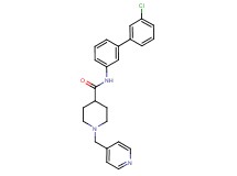 N-(3'-chloro-3-biphenylyl)-1-(4-pyridinylmethyl)-4-piperidinecarboxamide