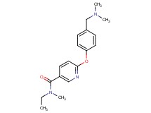 6-{4-[(dimethylamino)methyl]phenoxy}-N-ethyl-N-methylnicotinamide