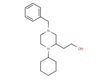 2-(4-benzyl-1-cyclohexyl-2-piperazinyl)ethanol