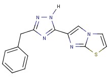6-(3-benzyl-1H-1,2,4-triazol-5-yl)imidazo[2,1-b][1,3]thiazole