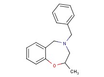 4-benzyl-2-methyl-2,3,4,5-tetrahydro-1,4-benzoxazepine
