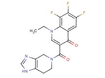 1-ethyl-6,7,8-trifluoro-3-(1,4,6,7-tetrahydro-5H-imidazo[4,5-c]pyridin-5-ylcarbonyl)quinolin-4(1H)-one