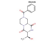 (3R,9aR)-8-benzoyl-3-[(1S)-1-hydroxyethyl]tetrahydro-2H-pyrazino[1,2-a]pyrazine-1,4(3H,6H)-dione