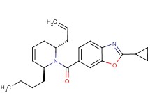 6-{[(2S*,6S*)-2-allyl-6-butyl-3,6-dihydro-1(2H)-pyridinyl]carbonyl}-2-cyclopropyl-1,3-benzoxazole