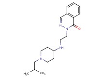 2-{2-[(1-isobutylpiperidin-4-yl)amino]ethyl}phthalazin-1(2H)-one