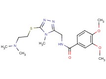 N-[(5-{[2-(dimethylamino)ethyl]thio}-4-methyl-4H-1,2,4-triazol-3-yl)methyl]-3,4-dimethoxybenzamide