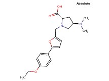 (4R)-4-(dimethylamino)-1-{[5-(4-ethoxyphenyl)-2-furyl]methyl}-L-proline