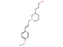 3-{1-[(2E)-3-(4-methoxyphenyl)prop-2-en-1-yl]piperidin-3-yl}propan-1-ol
