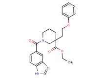 ethyl 1-(1H-benzimidazol-5-ylcarbonyl)-3-(2-phenoxyethyl)-3-piperidinecarboxylate
