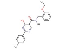 N-(2-ethoxybenzyl)-4-hydroxy-N-methyl-2-(4-methylphenyl)pyrimidine-5-carboxamide