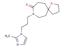 8-[3-(2-methyl-1H-imidazol-1-yl)propyl]-1-oxa-8-azaspiro[4.6]undecan-9-one